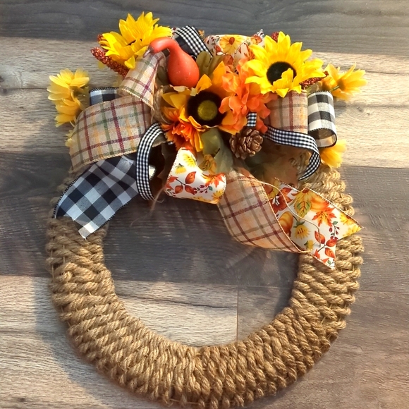 SIPP Addition Autumn Wreath - Picture 6 of 10